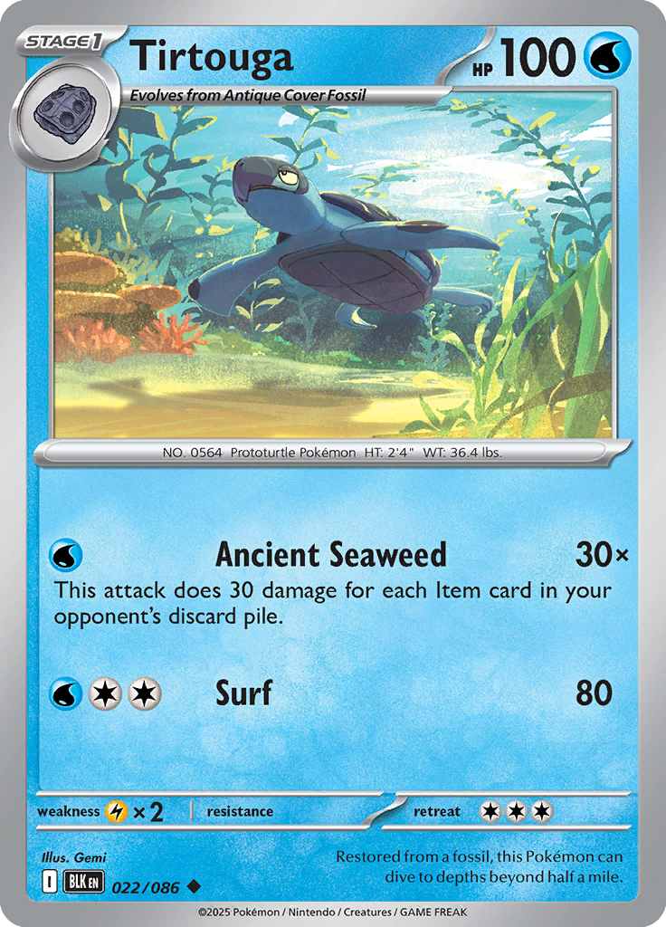 Voltorb - Card #022 from Pokemon TCG Black Bolt set