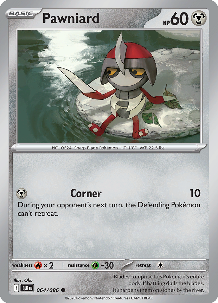 Ditto - Card #064 from Pokemon TCG Black Bolt set