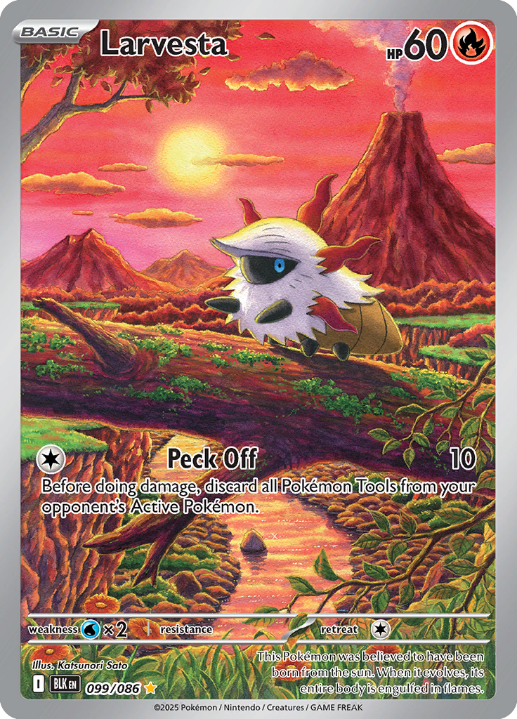 Litwick - Card #099 from Pokemon TCG Black Bolt set