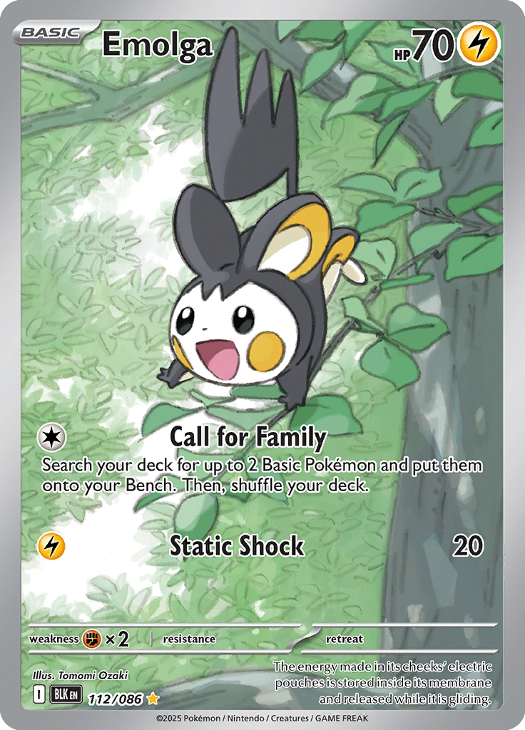 Cubchoo - Card #112 from Pokemon TCG Black Bolt set