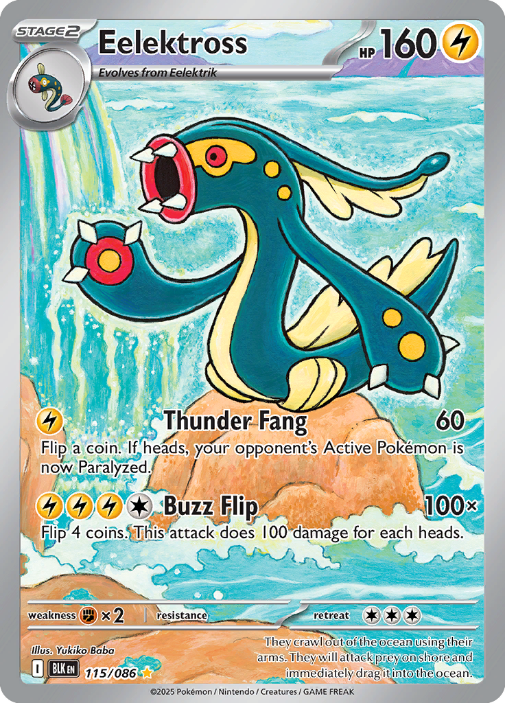 Emolga - Card #115 from Pokemon TCG Black Bolt set