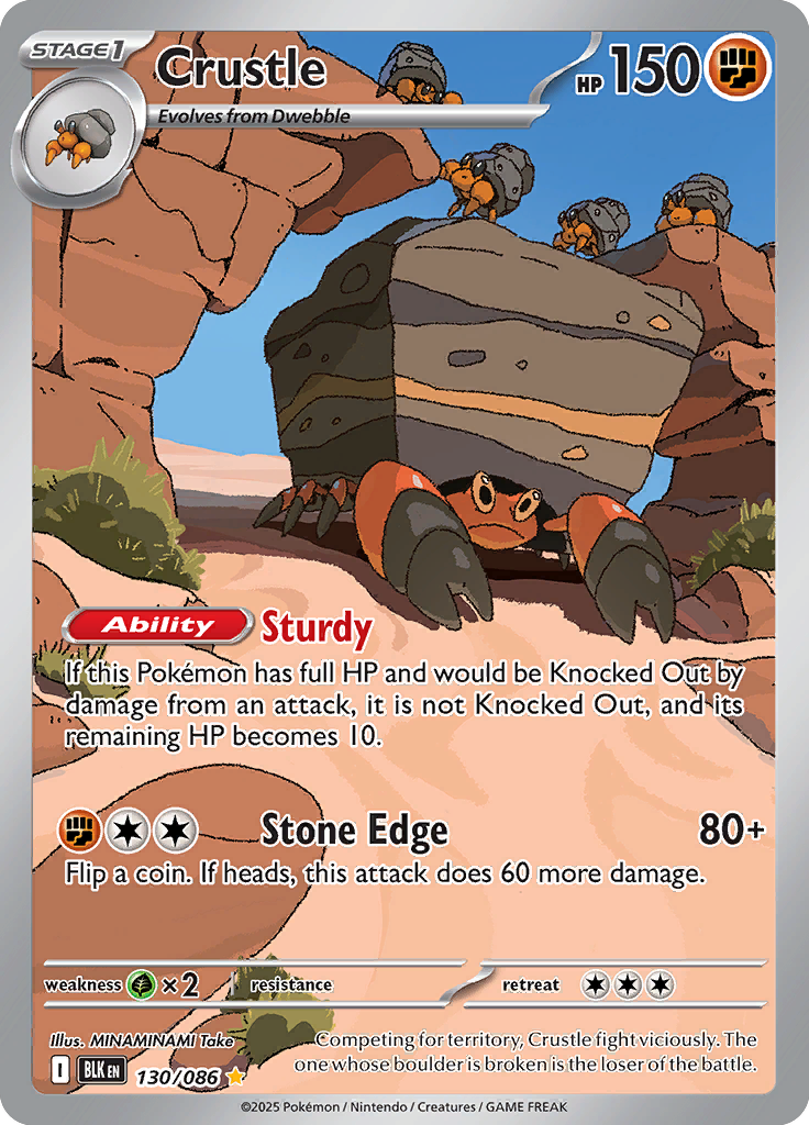 Conkeldurr - Card #130 from Pokemon TCG Black Bolt set