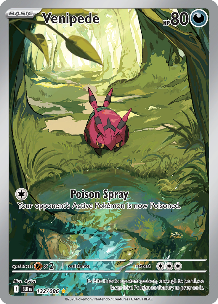 Dwebble - Card #132 from Pokemon TCG Black Bolt set