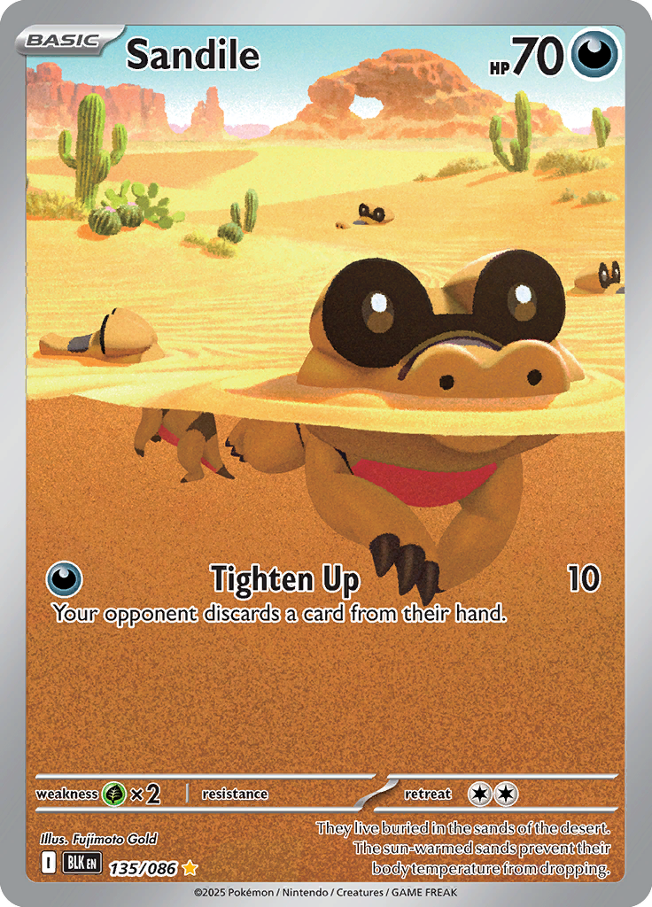 Venipede - Card #135 from Pokemon TCG Black Bolt set
