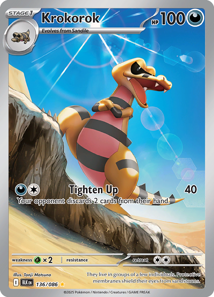 Whirlipede - Card #136 from Pokemon TCG Black Bolt set