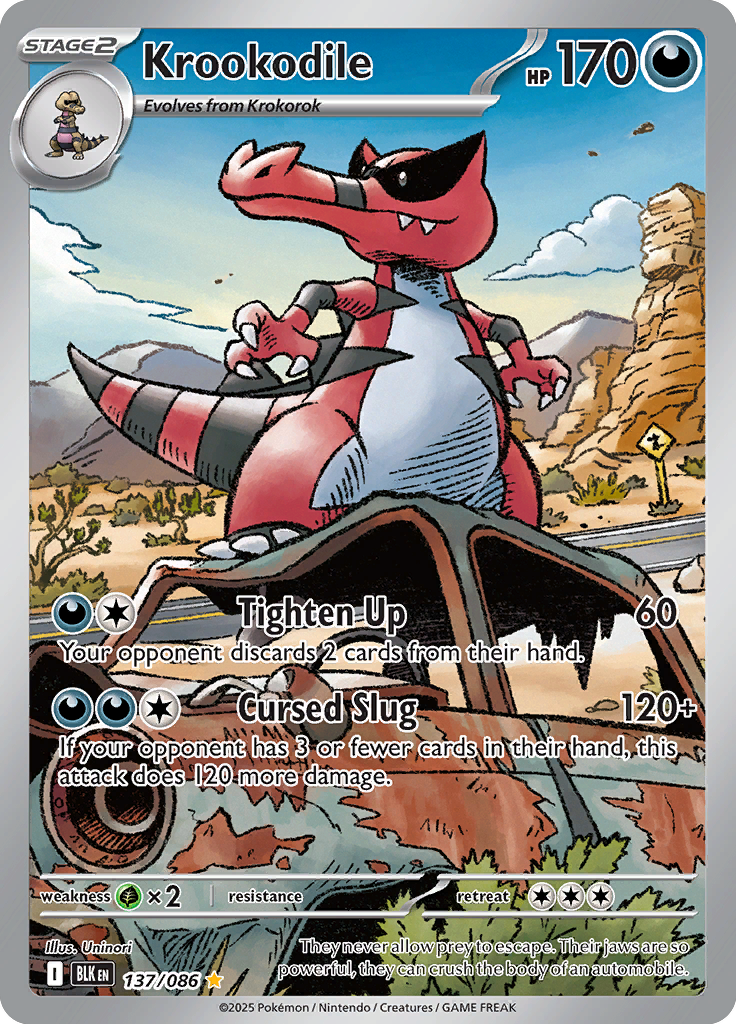 Scolipede - Card #137 from Pokemon TCG Black Bolt set