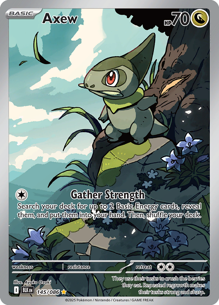 Bisharp - Card #145 from Pokemon TCG Black Bolt set