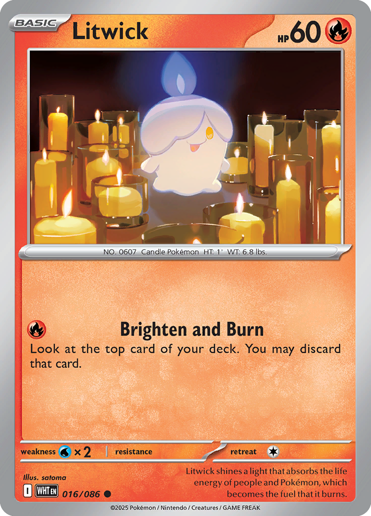 Heatmor - Card #016 from Pokemon TCG White Flare set