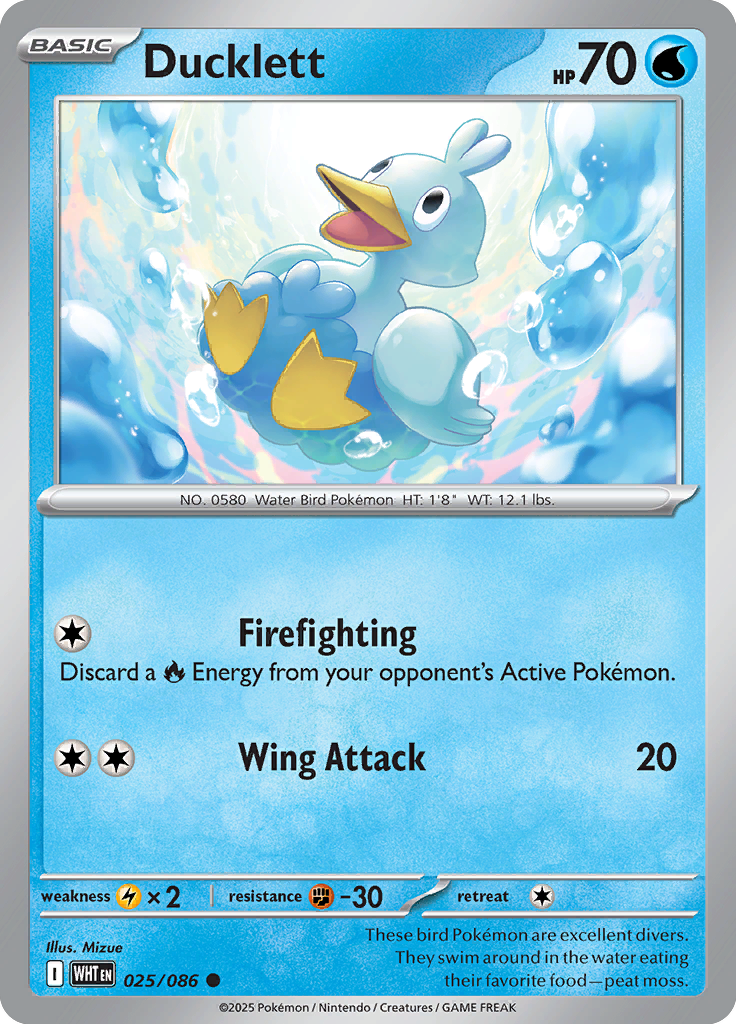 Vanillish - Card #025 from Pokemon TCG White Flare set
