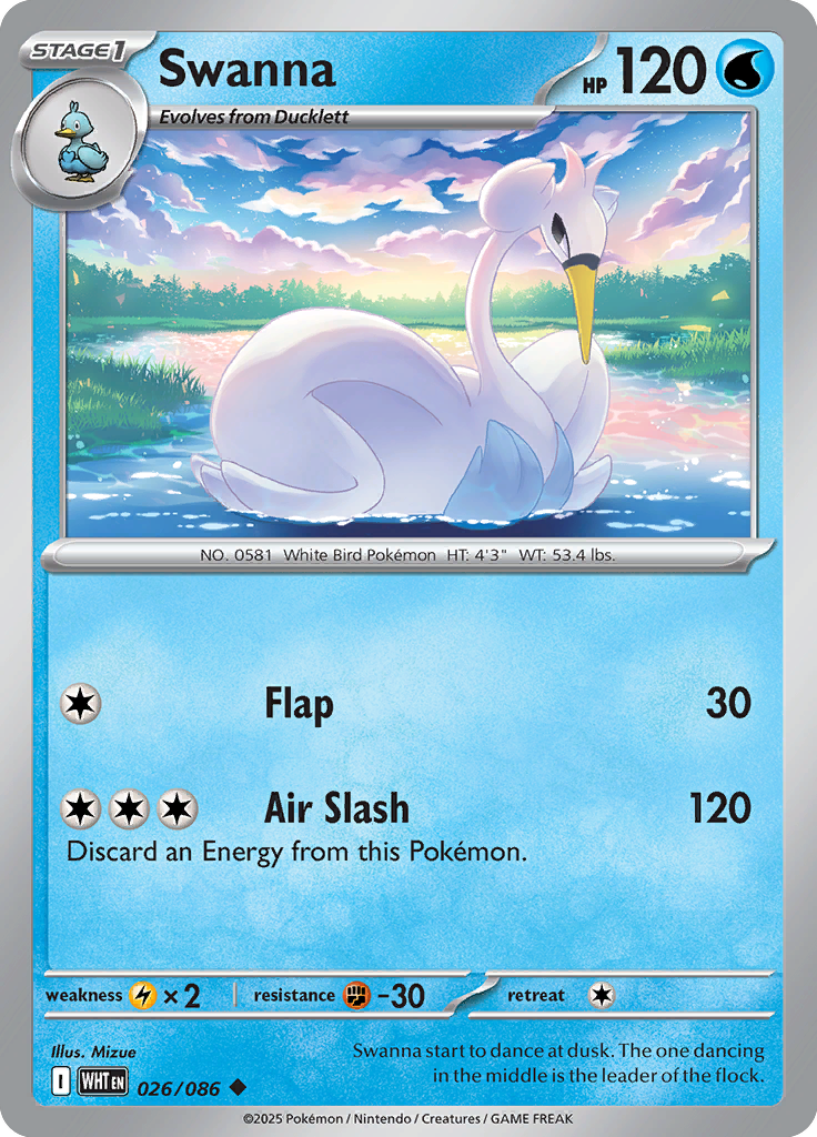 Vanilluxe - Card #026 from Pokemon TCG White Flare set