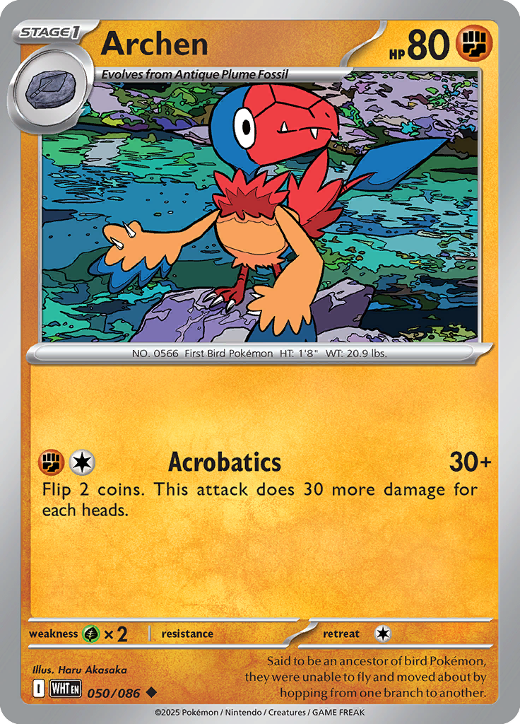 Mienshao - Card #050 from Pokemon TCG White Flare set