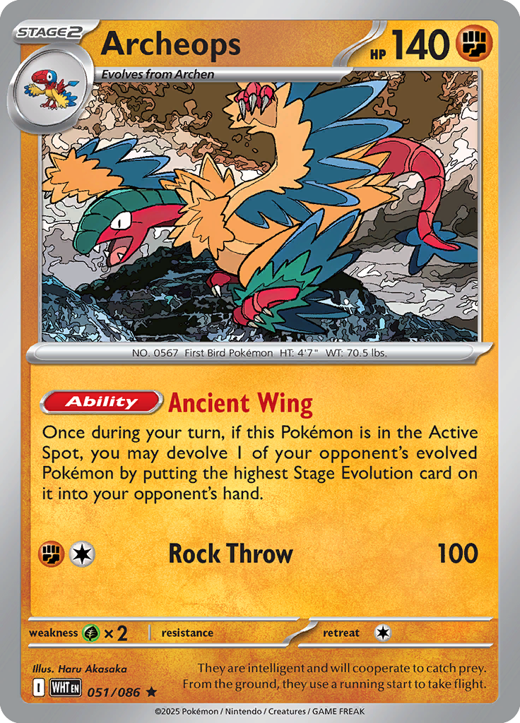 Terrakion - Card #051 from Pokemon TCG White Flare set