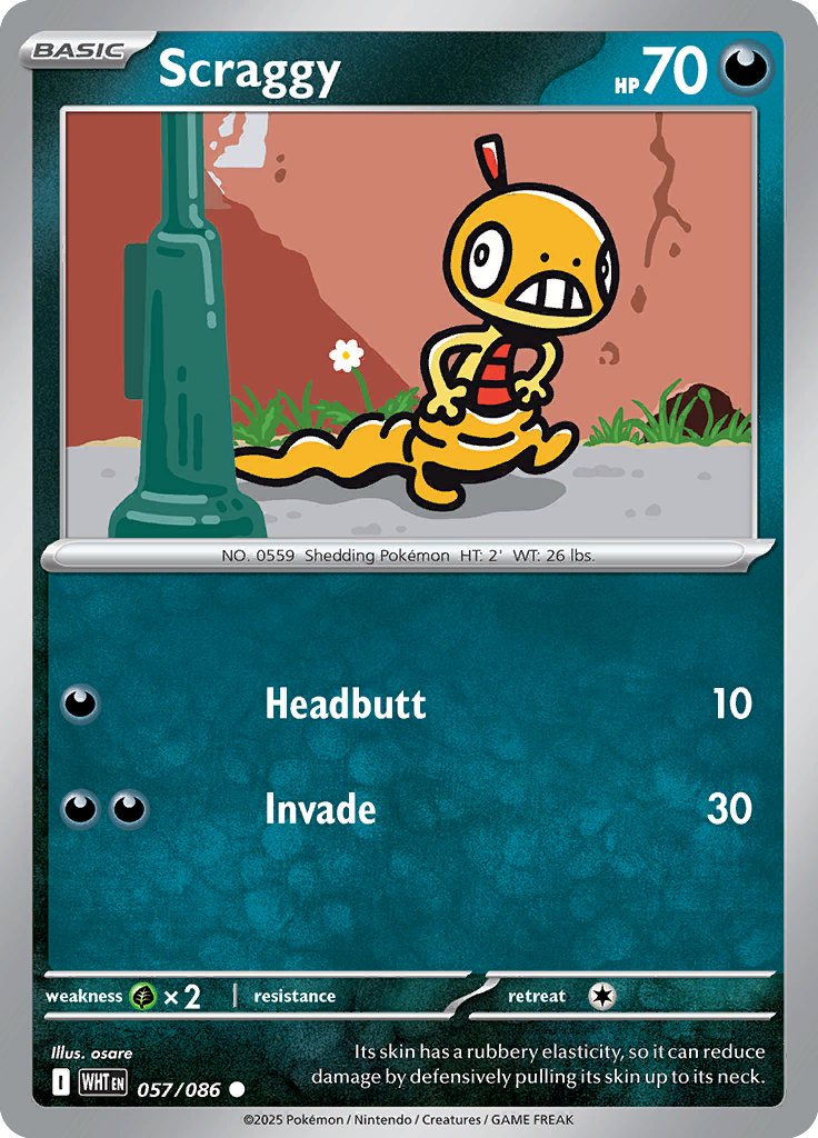 Garbodor - Card #057 from Pokemon TCG White Flare set