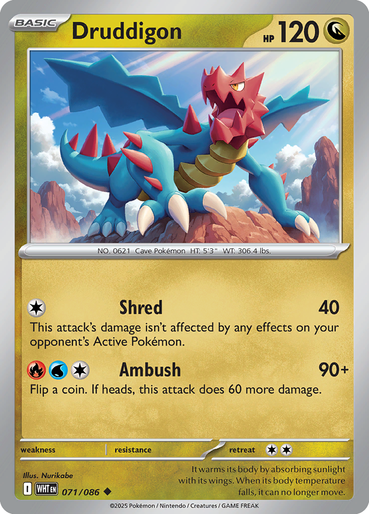 Watchog - Card #071 from Pokemon TCG White Flare set