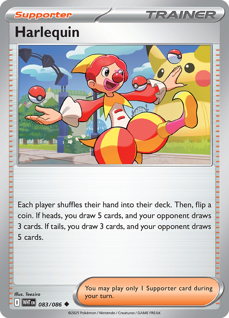 Harlequin - Card #083 from Pokemon TCG White Flare set