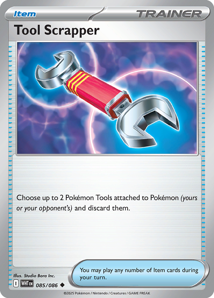 Tool Scrapper - Card #085 from Pokemon TCG White Flare set