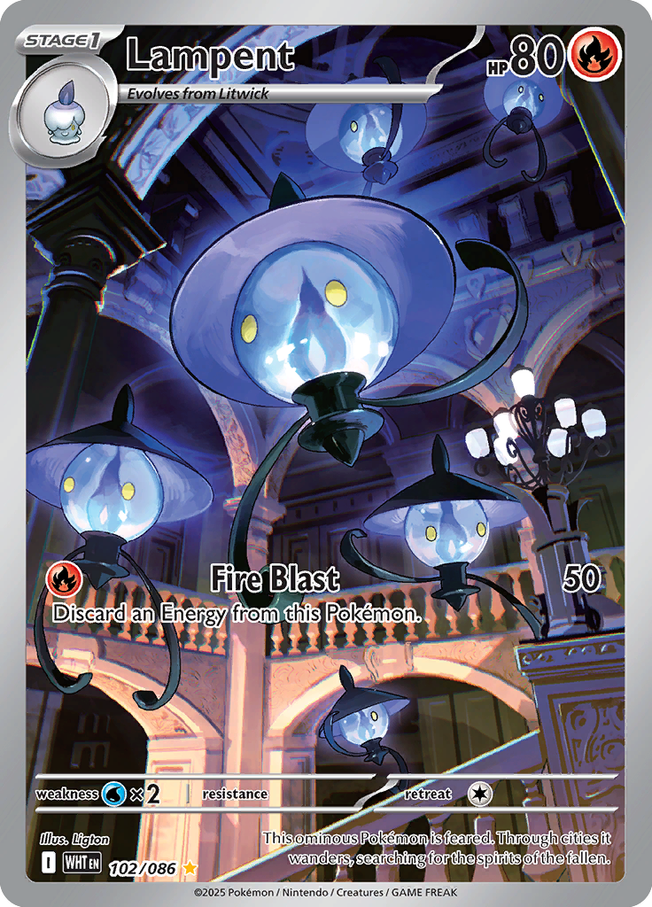 Oshawott - Card #102 from Pokemon TCG White Flare set