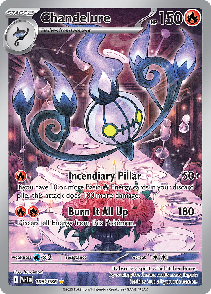 Dewott - Card #103 from Pokemon TCG White Flare set