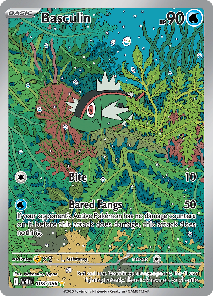 Vanillite - Card #108 from Pokemon TCG White Flare set
