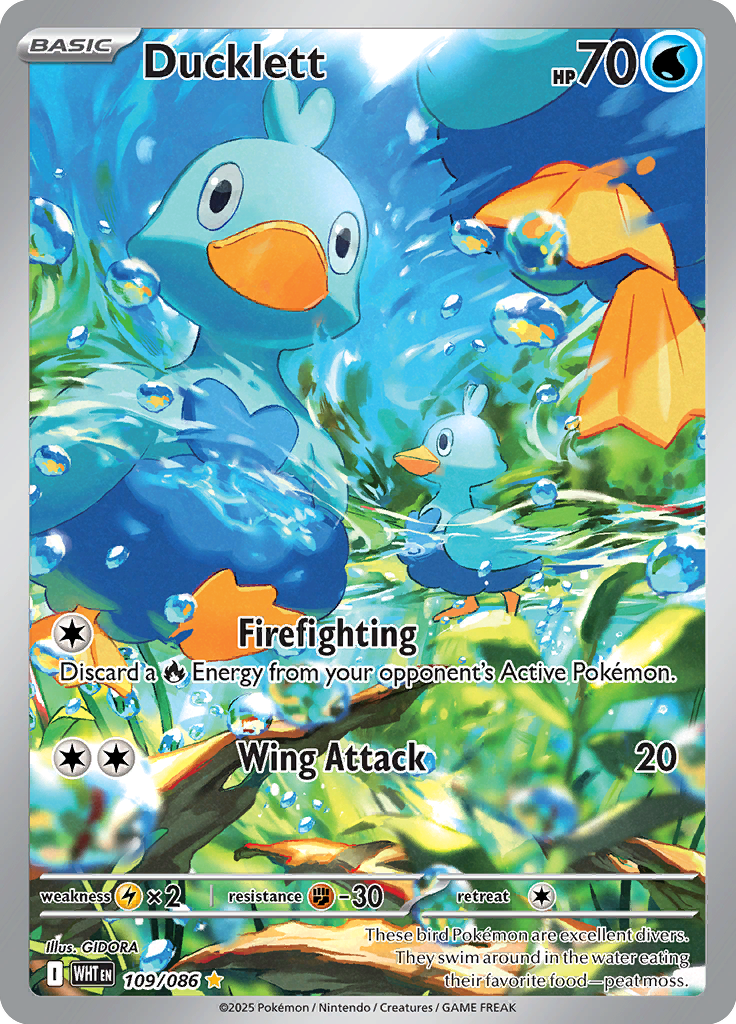 Vanillish - Card #109 from Pokemon TCG White Flare set