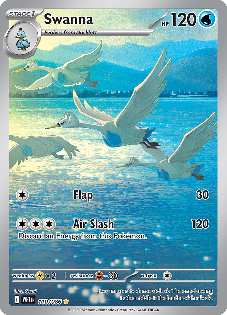Vanilluxe - Card #110 from Pokemon TCG White Flare set