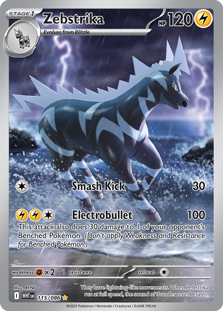 Stunfisk - Card #115 from Pokemon TCG White Flare set