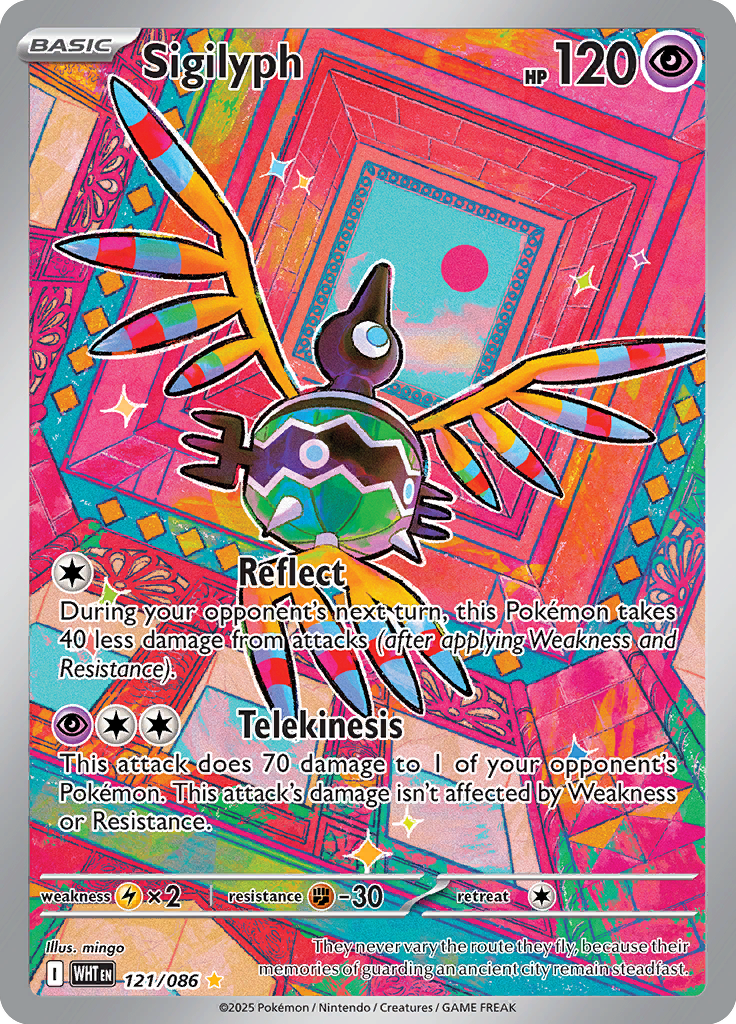 Gothita - Card #121 from Pokemon TCG White Flare set