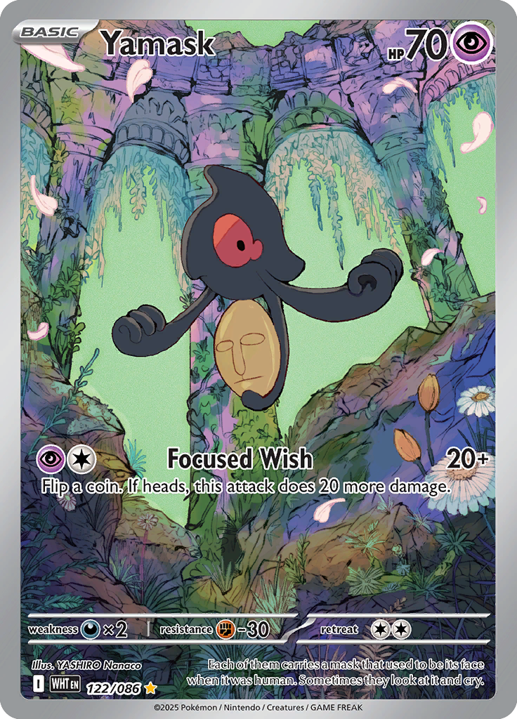 Gothorita - Card #122 from Pokemon TCG White Flare set