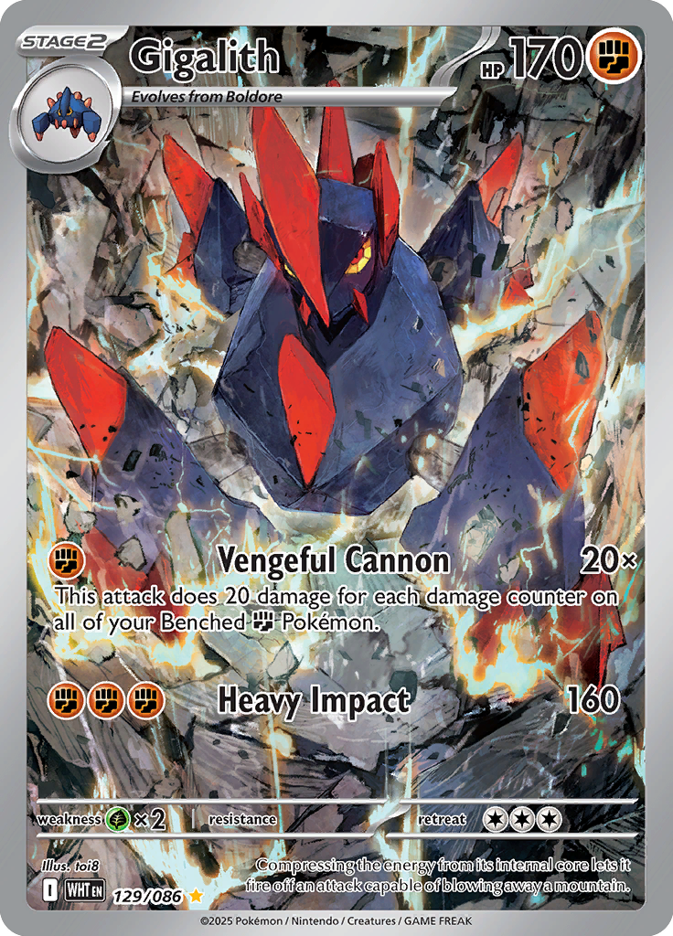 Archeops - Card #129 from Pokemon TCG White Flare set