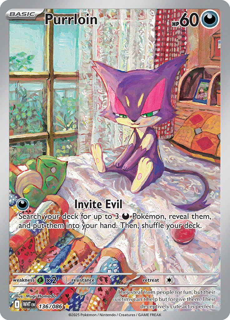 Scrafty - Card #136 from Pokemon TCG White Flare set