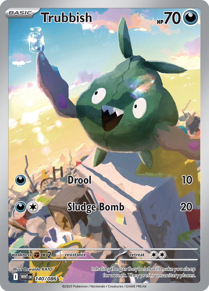 Zoroark - Card #140 from Pokemon TCG White Flare set