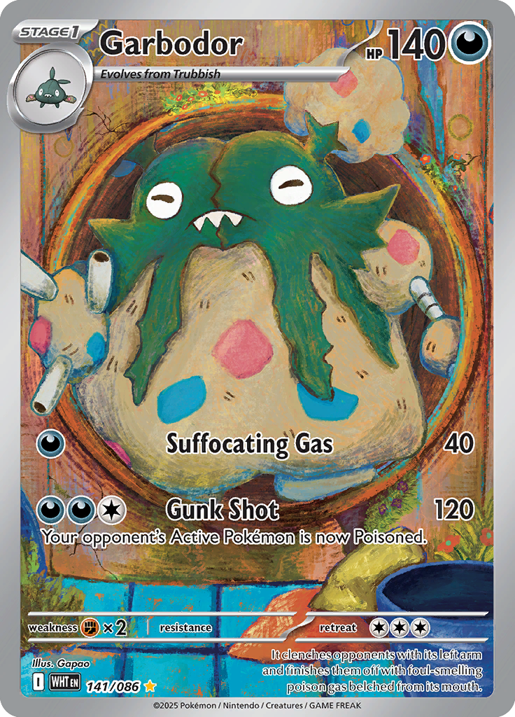 Deino - Card #141 from Pokemon TCG White Flare set