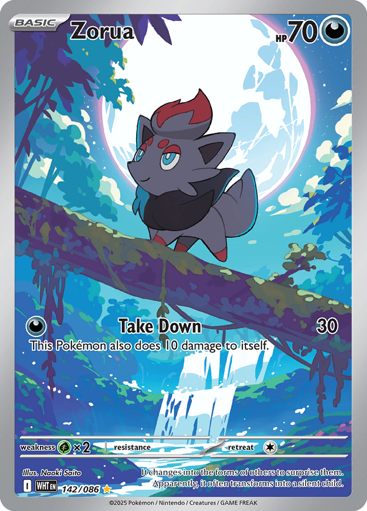 Zweilous - Card #142 from Pokemon TCG White Flare set