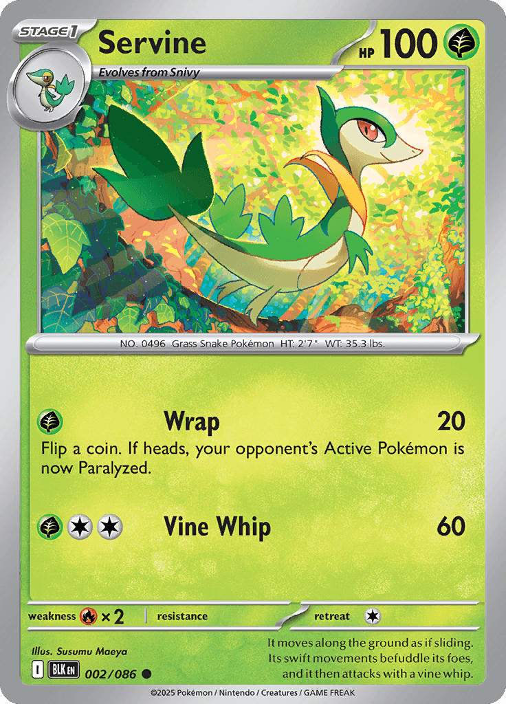 Black Bolt Pokemon card #002 - high resolution TCG trading card image