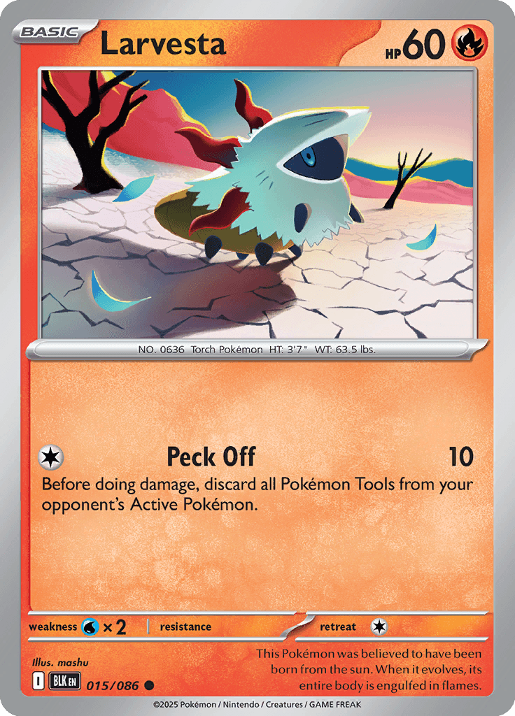 Black Bolt Pokemon card #015 - high resolution TCG trading card image