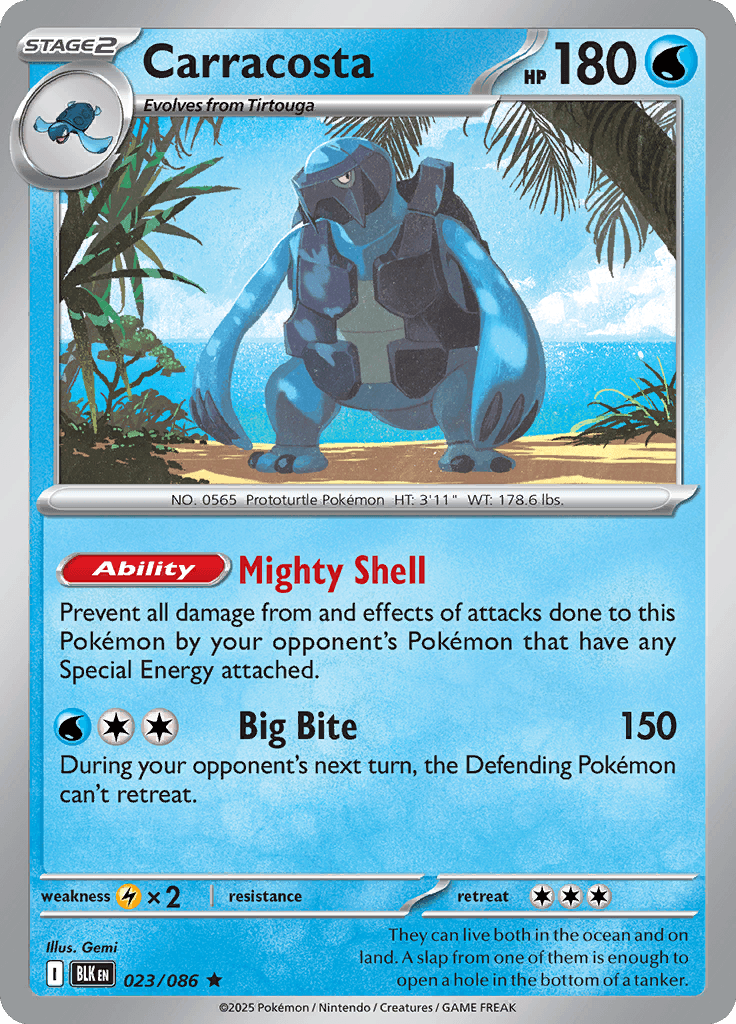 Black Bolt Pokemon card #023 - high resolution TCG trading card image