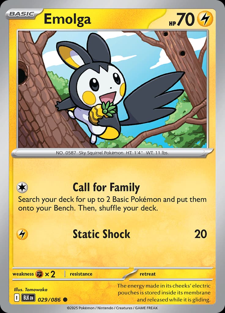 Black Bolt Pokemon card #029 - high resolution TCG trading card image