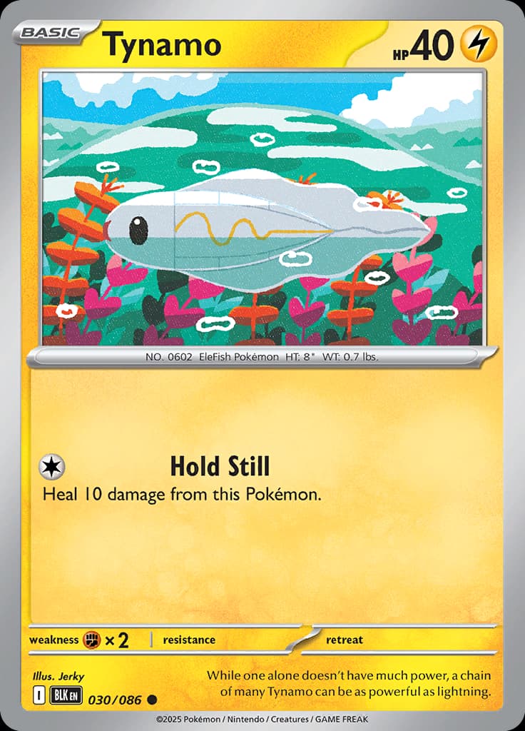 Black Bolt Pokemon card #030 - high resolution TCG trading card image