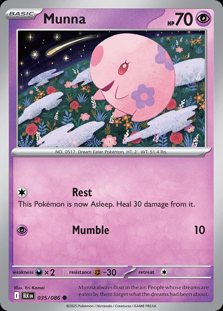 Black Bolt Pokemon card #035 - high resolution TCG trading card image