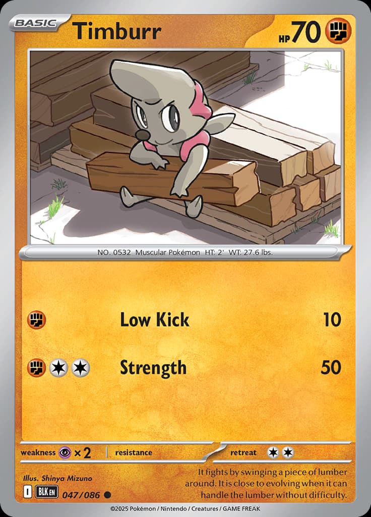 Black Bolt Pokemon card #047 - high resolution TCG trading card image