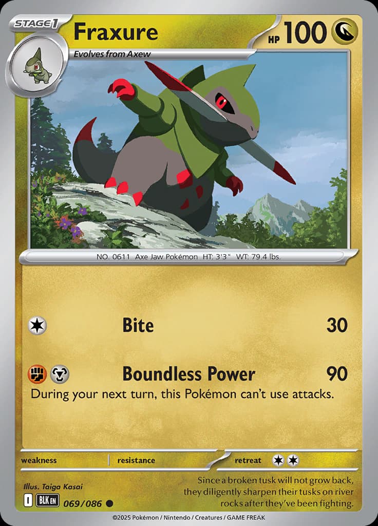 Black Bolt Pokemon card #069 - high resolution TCG trading card image
