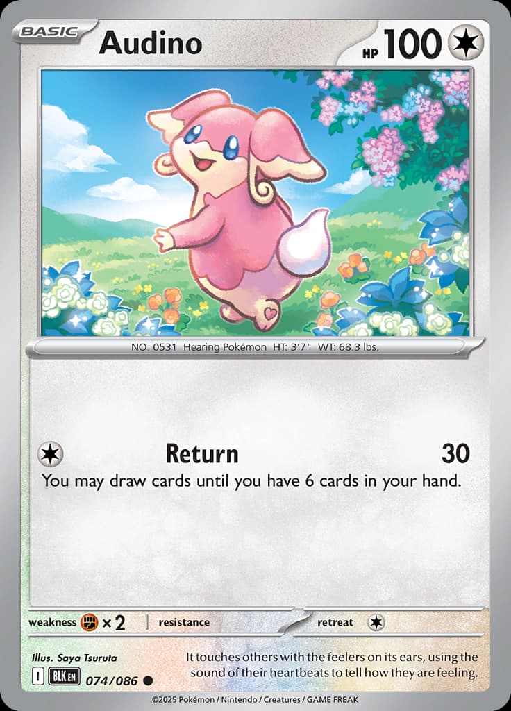 Black Bolt Pokemon card #074 - high resolution TCG trading card image