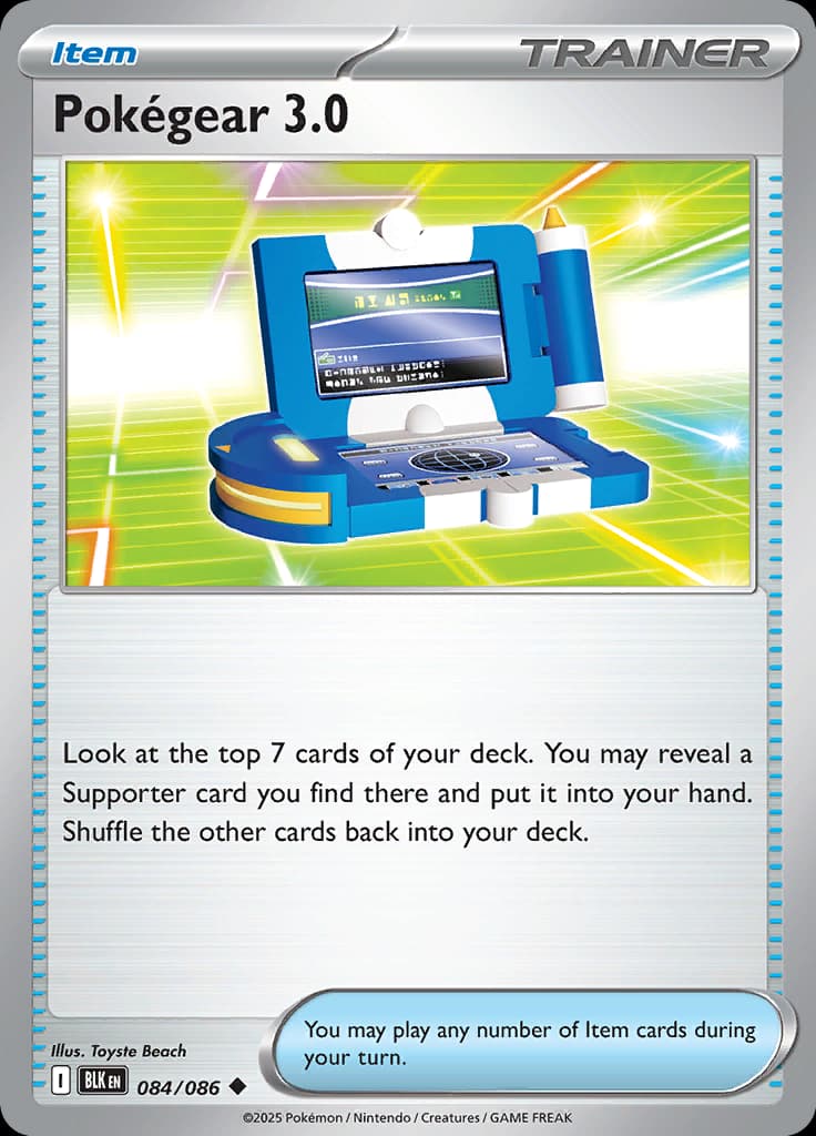 Black Bolt Pokemon card #084 - high resolution TCG trading card image