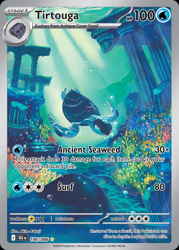 Black Bolt Pokemon card #106 - high resolution TCG trading card image