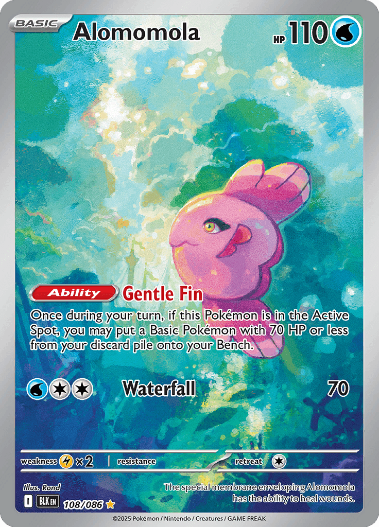 Black Bolt Pokemon card #108 - high resolution TCG trading card image