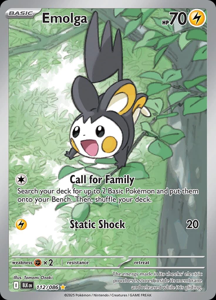 Black Bolt Pokemon card #112 - high resolution TCG trading card image