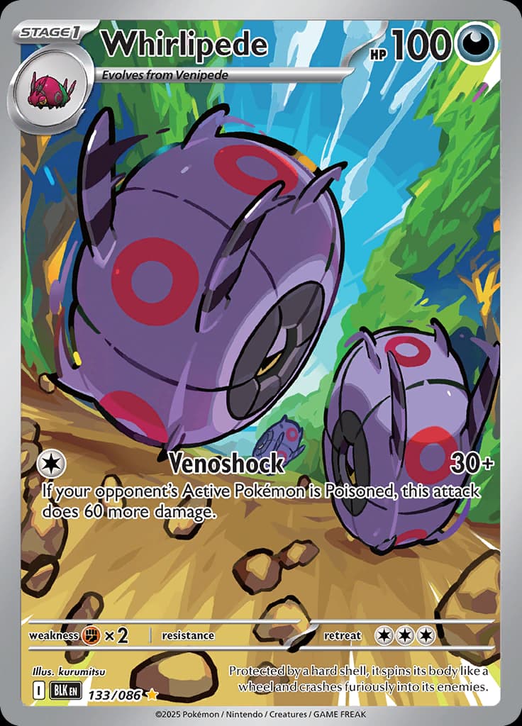 Black Bolt Pokemon card #133 - high resolution TCG trading card image