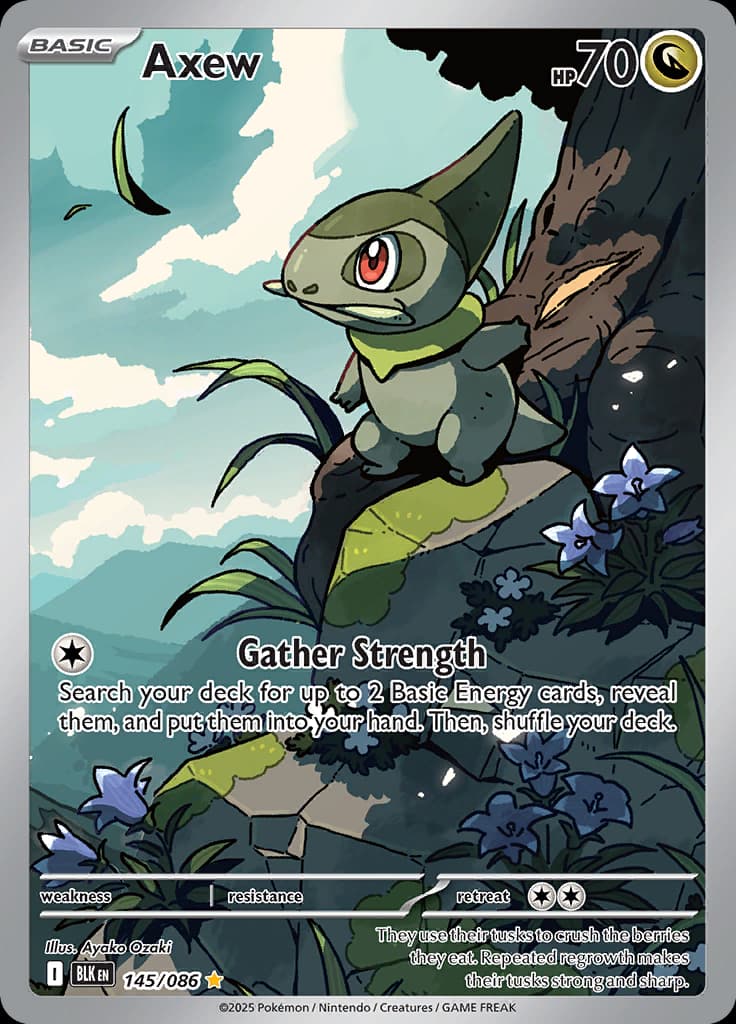 Black Bolt Pokemon card #145 - high resolution TCG trading card image