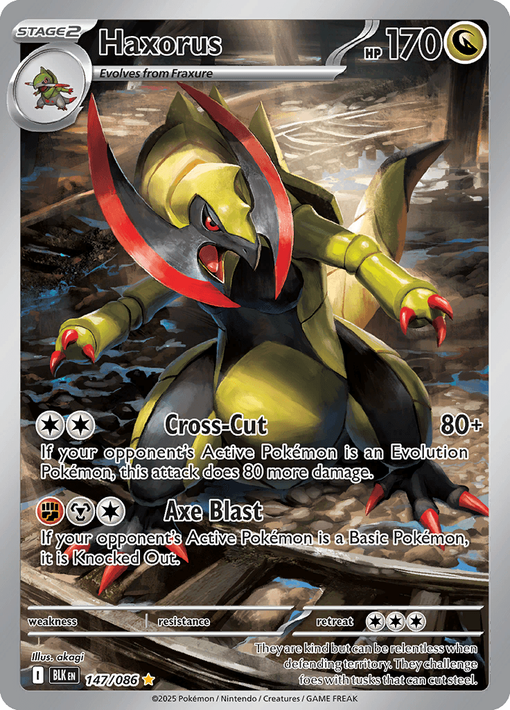 Black Bolt Pokemon card #147 - high resolution TCG trading card image