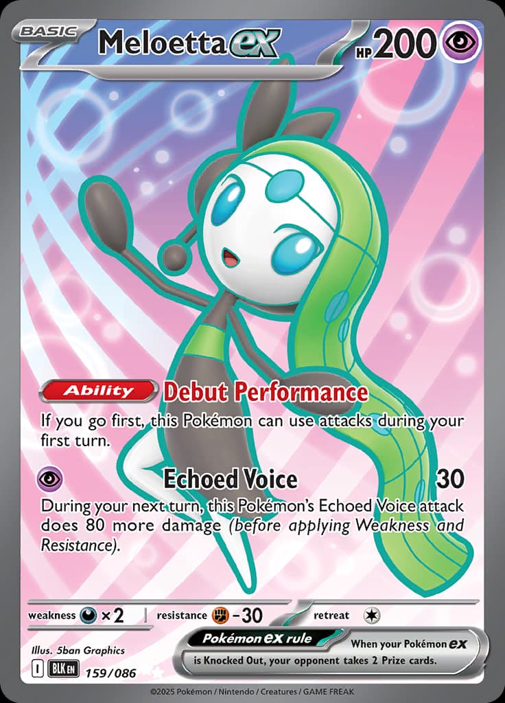 Black Bolt Pokemon card #159 - high resolution TCG trading card image